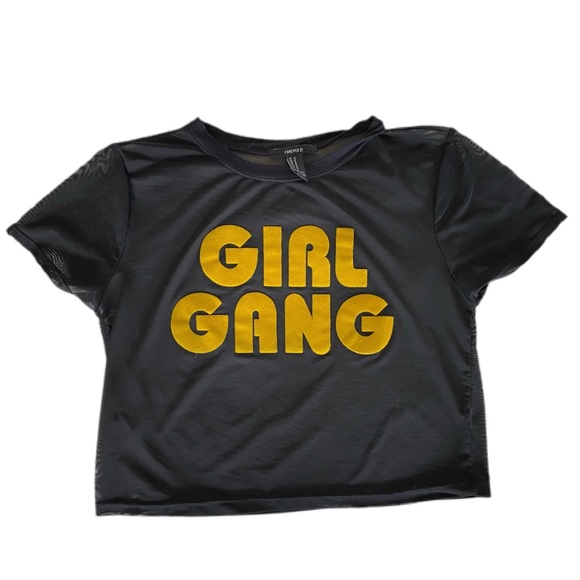 Mesh Crop Top - Picture 3 of 3